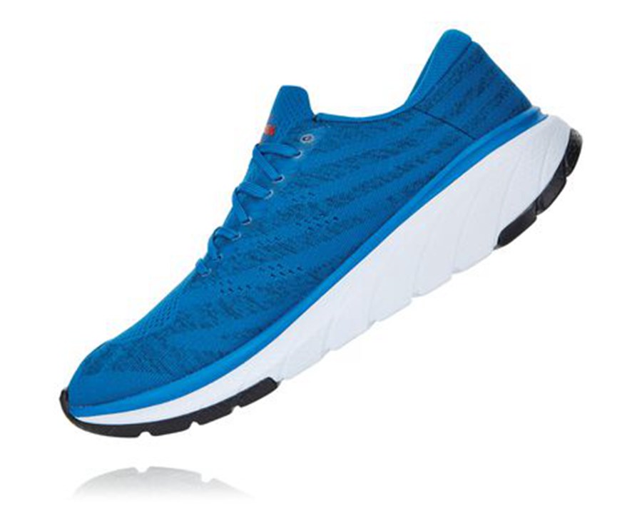 Zapatillas Running Hoka One One Hombre - Cavu 3 - Azules - YMJ236589